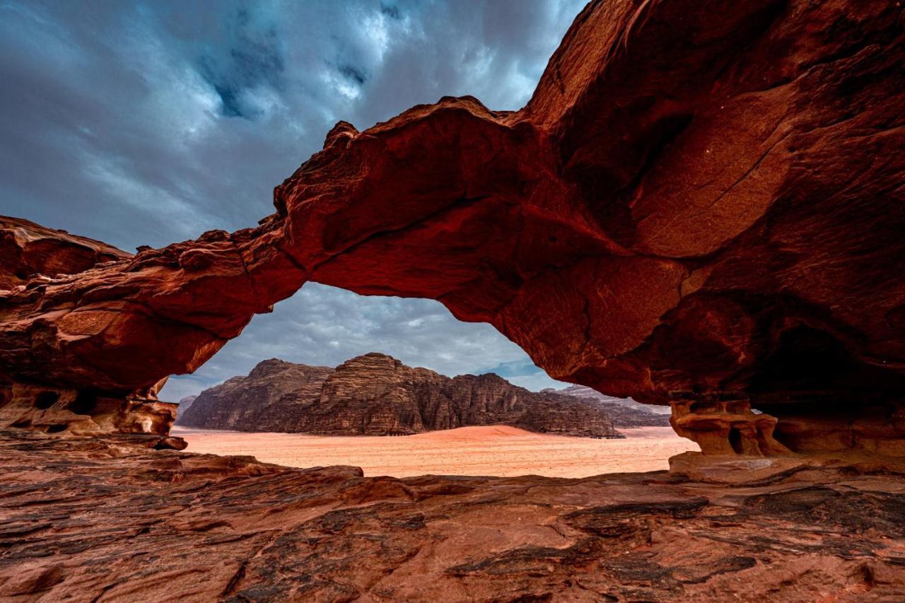 Wadi Rum Old Bedouin Camp Bagian luar foto