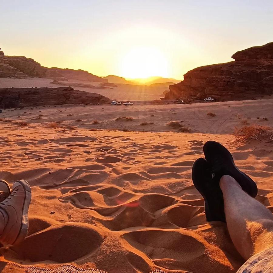 Wadi Rum Old Bedouin Camp Bagian luar foto