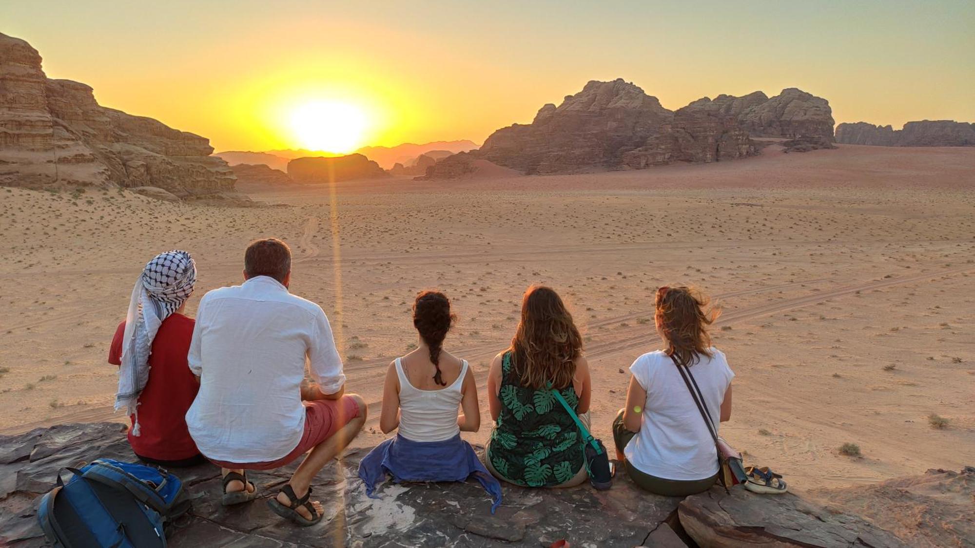 Wadi Rum Old Bedouin Camp Bagian luar foto
